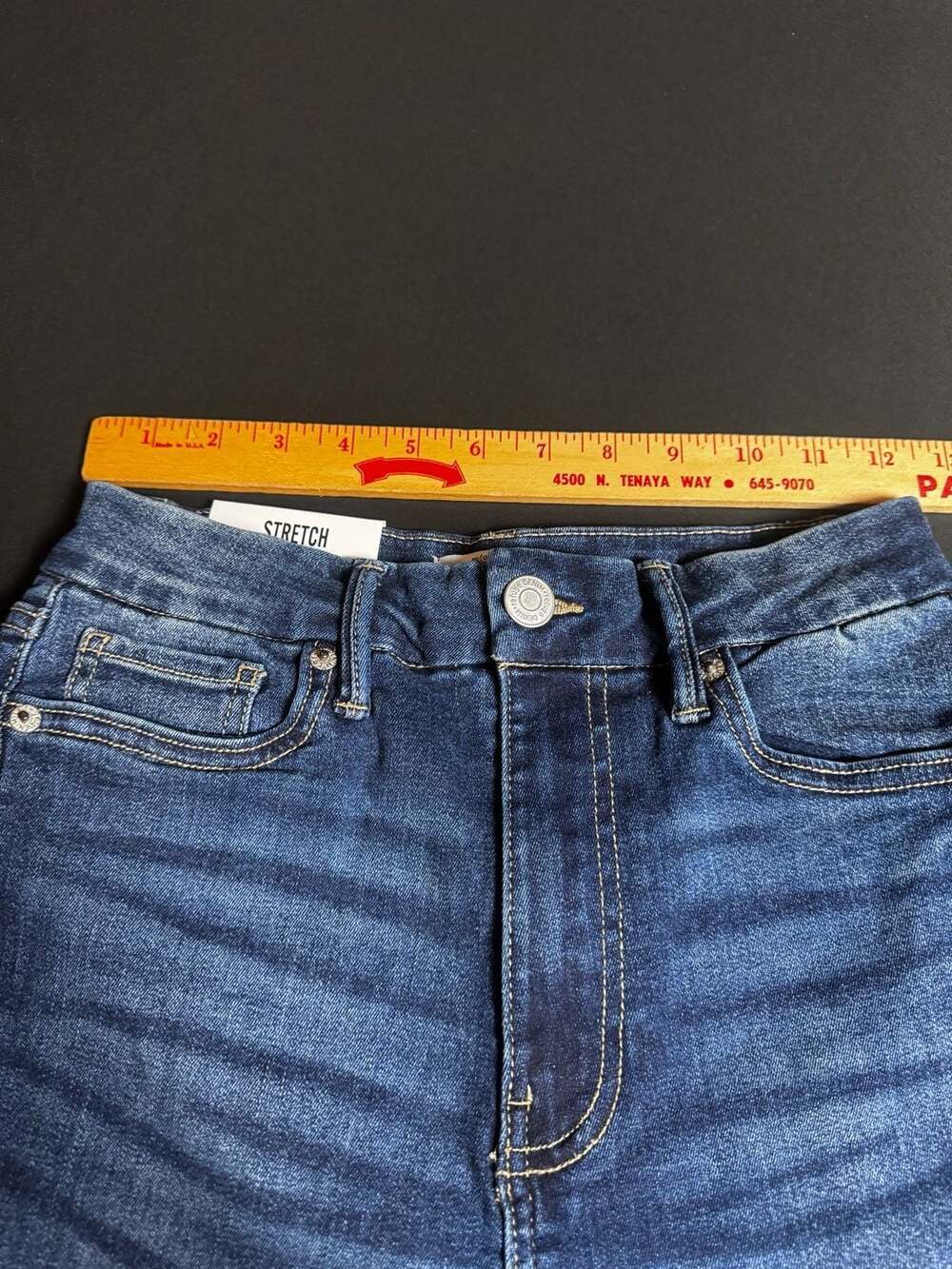 Refuge Denim Colombia High Rise Stretch Jeans Size 03 - Picture 3 of 10